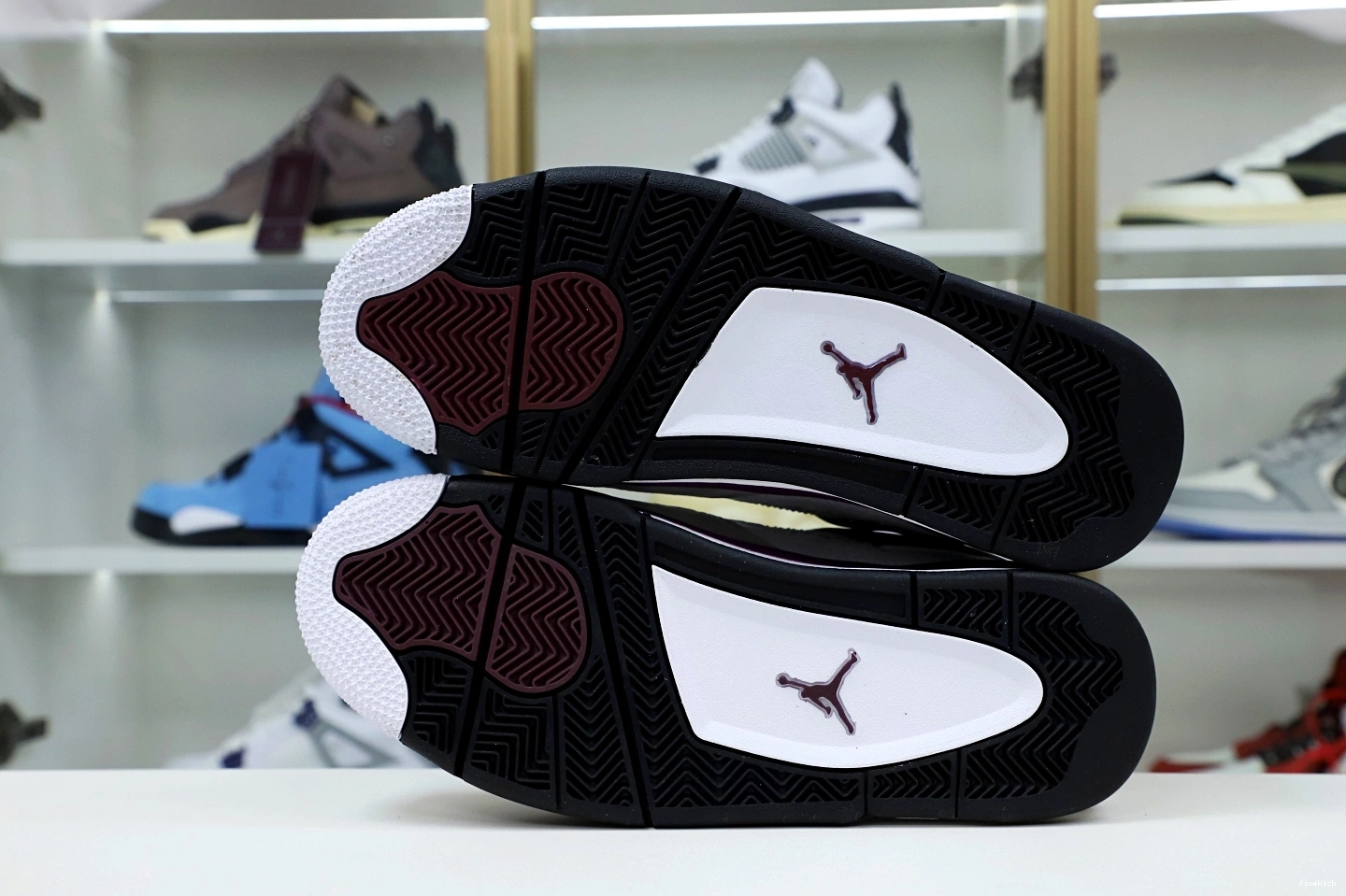 AIR SAINT-GERMAIN RETRO AIR 4 X 'BORDEAUX' PARIS JORDAN JORDAN 0709